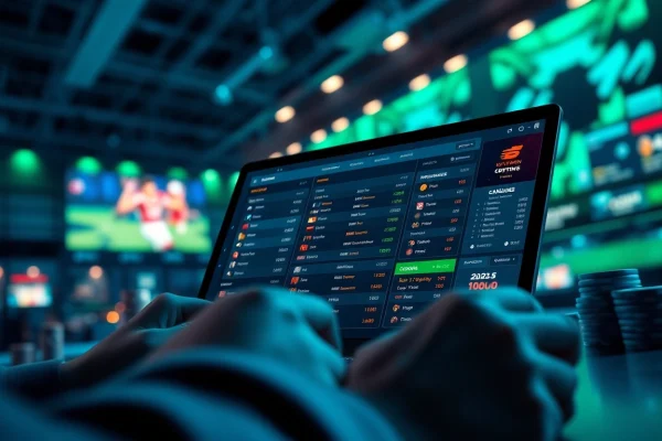 Interactive betting scene on okvipwin.live, showcasing user-friendly interface and vibrant game options.