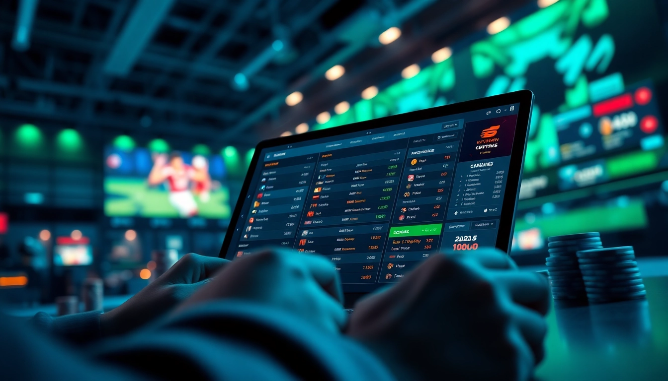 Interactive betting scene on okvipwin.live, showcasing user-friendly interface and vibrant game options.