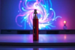 Find where to buy dmt with an elegant DMT vape pen under warm lighting.