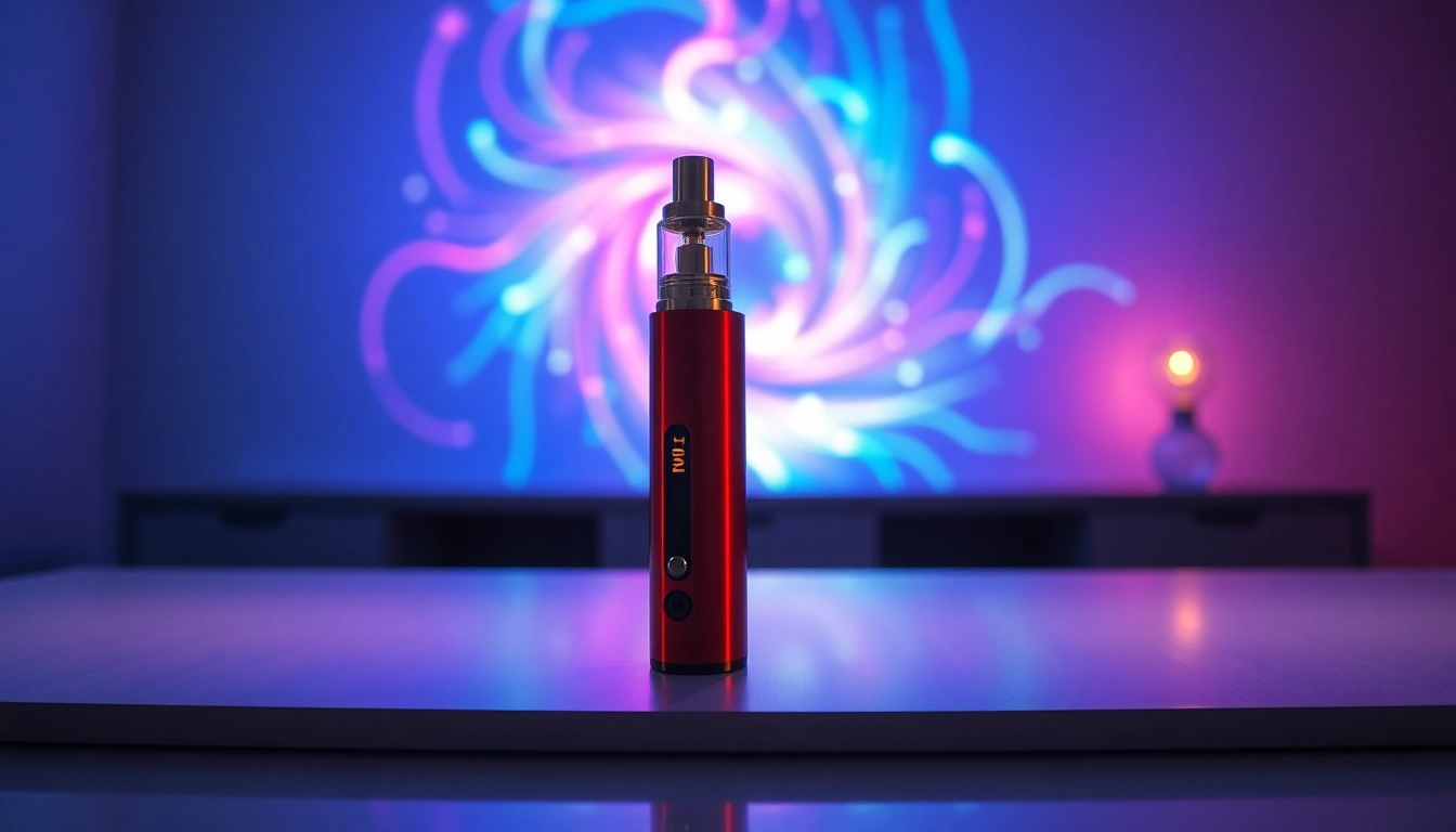 Find where to buy dmt with an elegant DMT vape pen under warm lighting.
