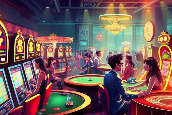 Experience the excitement of online gambling at bk860s.com with vibrant casino visuals and engaging gameplay.