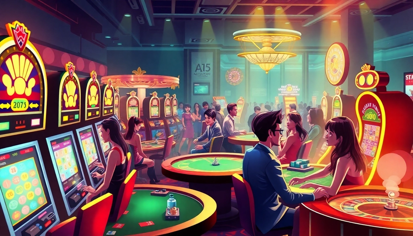 Experience the excitement of online gambling at bk860s.com with vibrant casino visuals and engaging gameplay.