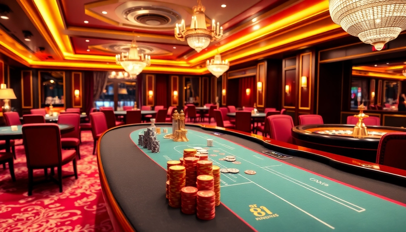 Experience thrilling gambling action at king88 with high-stakes poker and roulette excitement.
