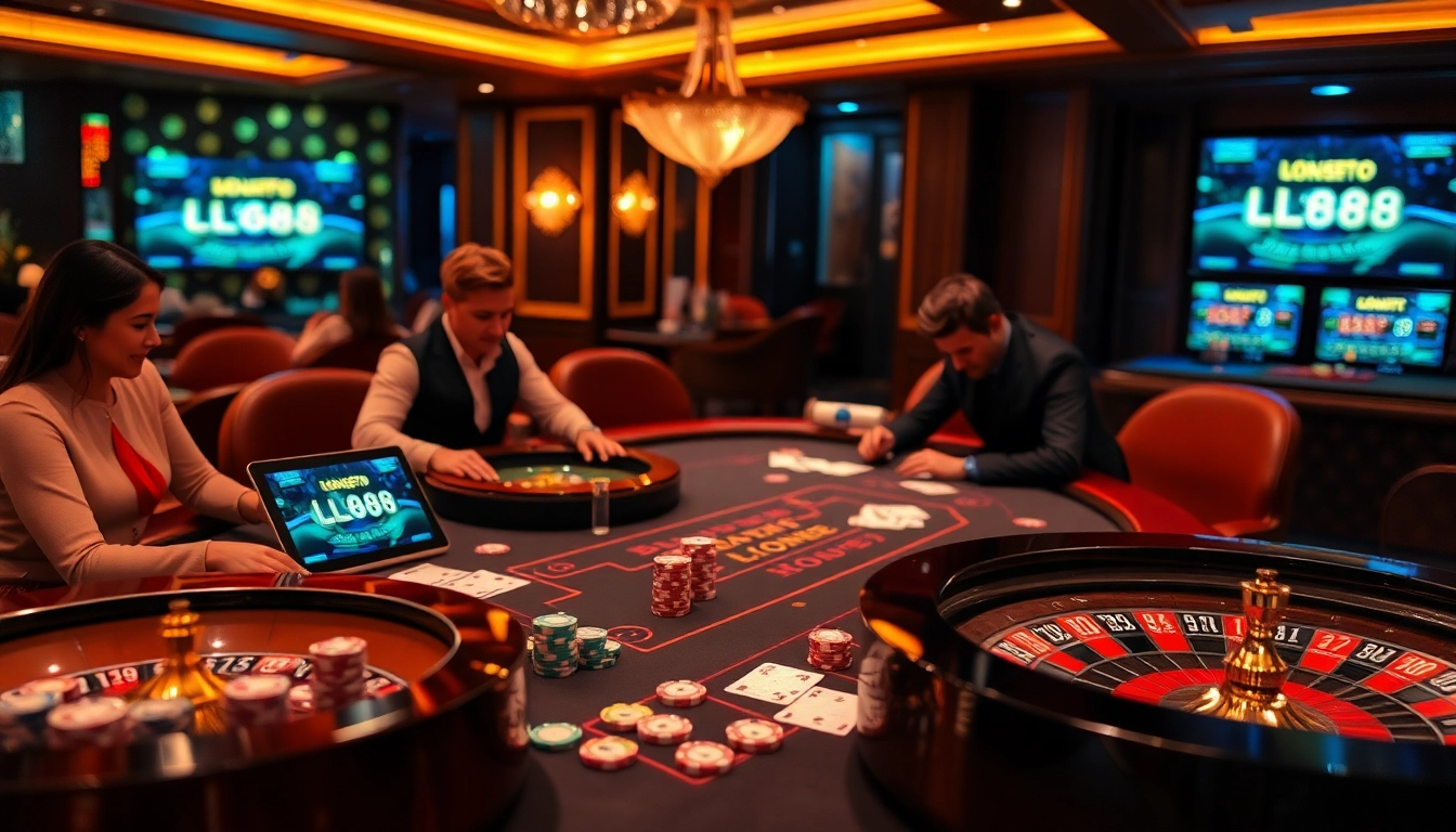 Experience the thrill of online betting at https://lc88.bio/ with a vibrant casino atmosphere showcasing exciting games and elegant design.
