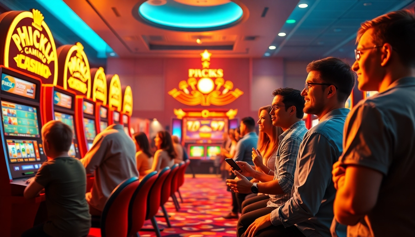 Dynamic gaming environment at nhà cái bl555 with players enjoying slots and live casino games.